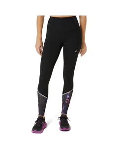 Леггинсы дорожные облегающие, мультиколор Asics