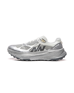 Амортизация, нескользящая, устойчивая к истиранию, низкая отдача кроссовки для трейлраннинга Unisex Lime Gray, серый Li-ning