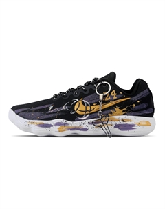 Hyperdunk 2017 Purple Gold Legend Low top баскетбольные кроссовки men's Nike