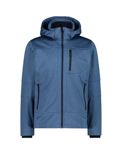 Функциональная куртка с капюшоном, софтшелловая куртка, синий Cmp