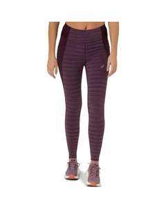 Леггинсы нагино обтягивают, цвет dark aubergine heather Asics