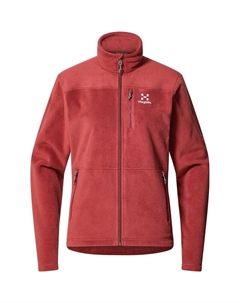 Функциональная куртка Hajk средней длины женская, красный Haglöfs