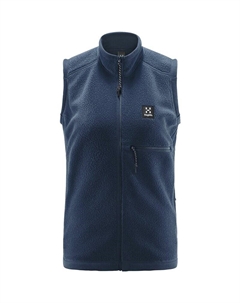 Под курткой жилет из ворса для женщин, синий Haglöfs