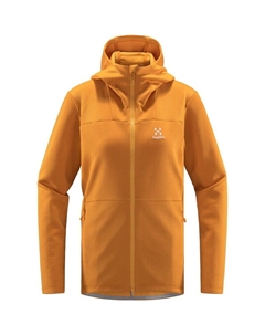 Нижняя куртка Willow со средним капюшоном для женщин, желтый Haglöfs