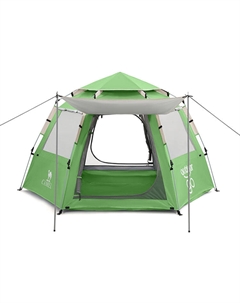 Палатка для кемпинга с автоматической установкой Pull Bow Pop Up Однокомнатная уличная, зеленый Camel