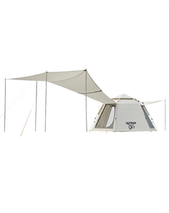 Палатка для кемпинга с быстрым открытием, одна спальня и одна гостиная, уличное укрытие, белый Camel