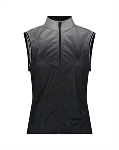 Женский жилет-куртка без застежки, цвет nero Cmp