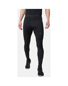 Леггинсы леггинсы нулевой вес теплые светоотражающие, черный Odlo