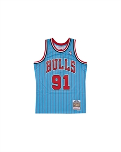 Баскетбольная майка Mitchell & Ness для мужчин Sky Blue Mitchell ness