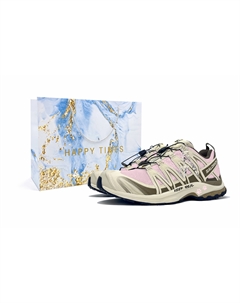 Кроссовки для трейлраннинга XA PRO 3D Unisex низкие, устойчивые к истиранию, дышащие, Lime Gray, серый Salomon