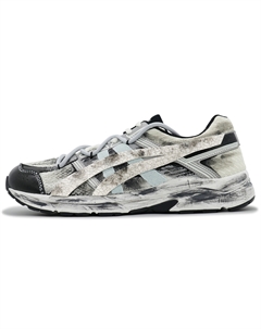 Gel Contend 4 амортизирующие устойчивые к истиранию дышащие кроссовки low top unisex gray, светло-серый Asics