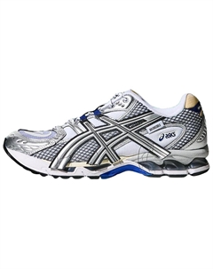 INVINCIBLE x GEL Nimbus 10.1 устойчивые к истиранию низкие кроссовки для повседневного бега unisex синий белый Asics