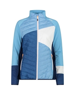 Под курткой женская куртка гибрид, цвет cielo Cmp