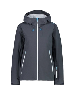 Куртка женская с капюшоном и фиксатором, цвет titanio Cmp