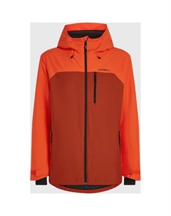 Куртка fwc'cruz duo snow jacket, цвет flame colour block O`neill