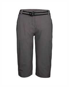 Функциональные брюки-капри с поясом kos 148 wmn pnts, серый Killtec