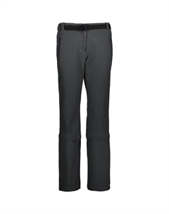 Женские брюки-танкетка с застежкой-молнией, серый Cmp