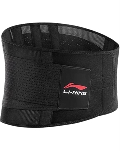 Корсет для спины Elastane, Polyester Fitness Unisex, черный Li-ning