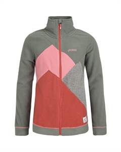 Нижняя куртка prtannelot jr full zip top, зеленый Protest