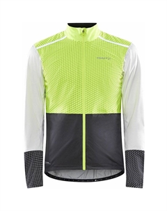 Куртка adv bike hydro lumen jacket m, белый Craft