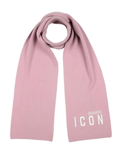 Шарф Icon, бледно-розовый Dsquared2