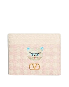 Картхолдер Le Chat De La Maison, розовый Valentino garavani