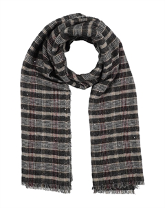 Шарф Cashmere, черный Brunello cucinelli