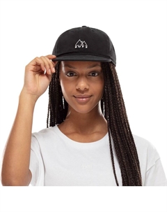 Бейсболка однотонная, черный Buff