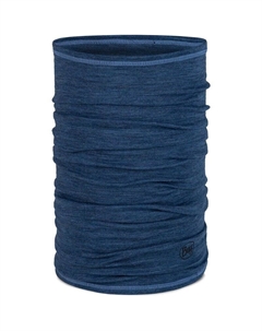 Шарф легкий из мериносовой шерсти, синий Buff