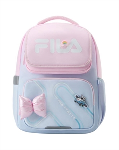 Нейлоновый рюкзак обычный детский светло-персиковый розовый Fila kids