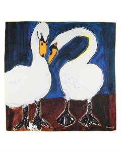 Шарф, темно-коричневый Burberry