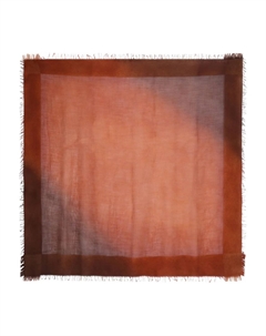 Шарф с бахромой, оранжевый Faliero sarti