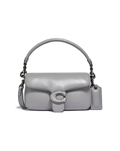 Сумка Tabby из овчины, облачная сумка, подмышечная сумка, мини-кроссбоди через плечо для женщин granite gray Coach