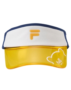 Полиэстеровая кепка с козырьком для детей Afterglow Yellow Fila kids