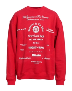 Толстовка, красный Msgm