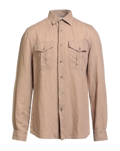 Рубашка, хаки Brunello cucinelli