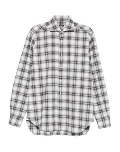 Клетчатая рубашка, серый Barba