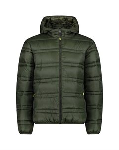 Куртка мужская с капюшоном и кнопками, зеленый Cmp
