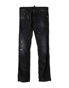 Джинсы, черный Dsquared2