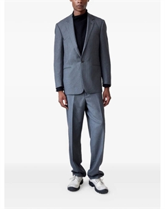 Классический пиджак в полоску Elias, серый Carter young