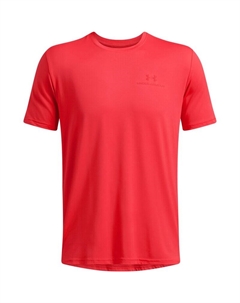 Shirt ua rush energy ss, красный Under armour