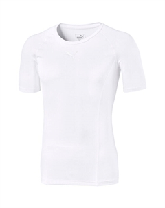 Shirt liga baselayer tee ss, белый Puma