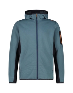 Толстовка с капюшоном, мужская куртка с фиксированным капюшоном, цвет hydro Cmp