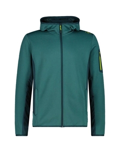 Толстовка с капюшоном, мужская куртка с фиксированным капюшоном, цвет lichen Cmp