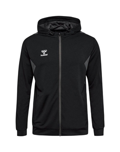 Толстовка с капюшоном hmlauthentic pl zip hoodie, черный Hummel