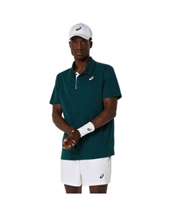 Рубашка-Поло, зеленый Asics