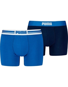 Трусы повседневные с логотипом боксеры 2 шт., синий Puma
