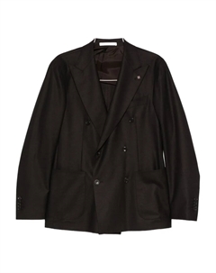 Двубортный пиджак, коричневый Tagliatore