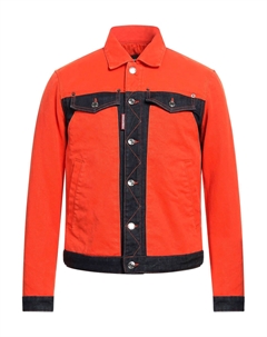 Джинсовая куртка, оранжевый Dsquared2