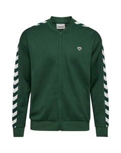 Под курткой hmlarchive обычная куртка из полиэстера с застежкой-молнией, зеленый Hummel